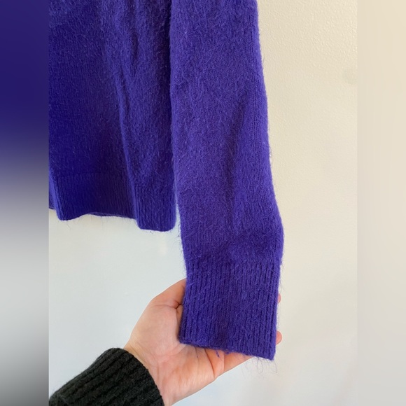 Ann Taylor Fair Isle Crewneck Wool Blended Sweater - Picture 4 of 8